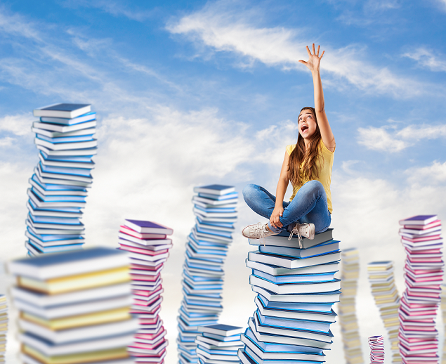 young-woman-trying-reach-something-sitting-books-tower.png